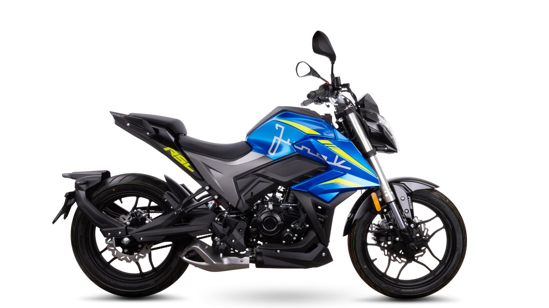 JUNAK RSL 125 ABS – widok z boku