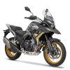 KOVE 510X – motocykl adventure, wersja czarno-złota