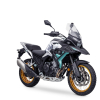 KOVE 510X – motocykl adventure, wersja biało-turkusowa
