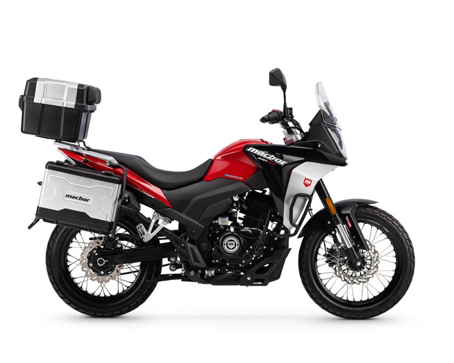 Macbor Montana XR1 125 EVO z kompletem kufrów