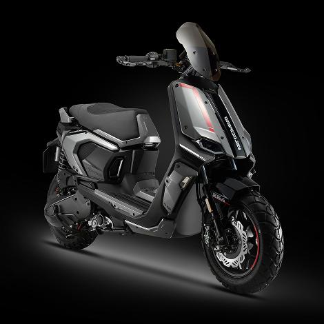 Velocifero Mobster 125 – widok 3/4