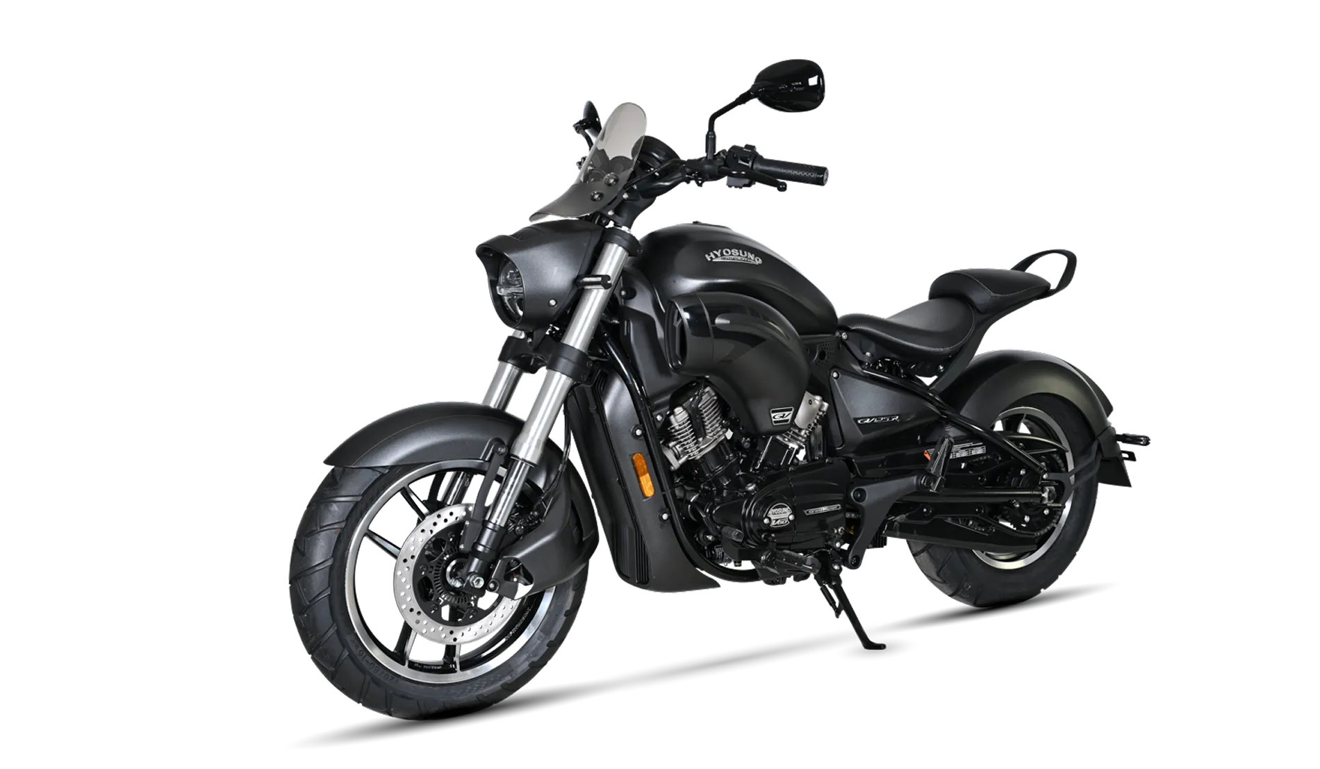 Hyosung GV125R – wersja czarna