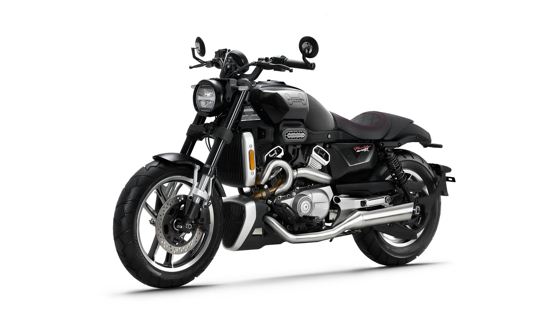 Hyosung GV125X – wersja czarna