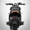 Hyosung GV125X – widok z tyłu