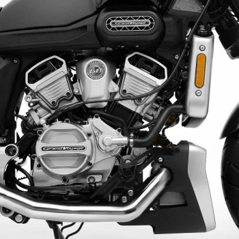 Hyosung GV125X – silnik V-twin