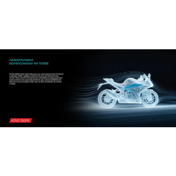 KOVE 350 RR – aerodynamika