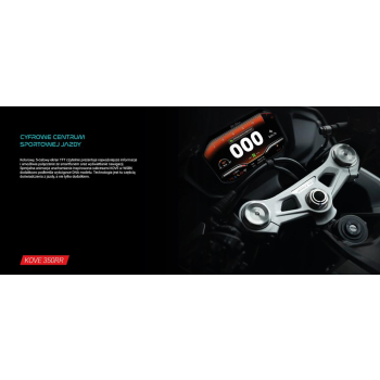 KOVE 350 RR – wyświetlacz TFT
