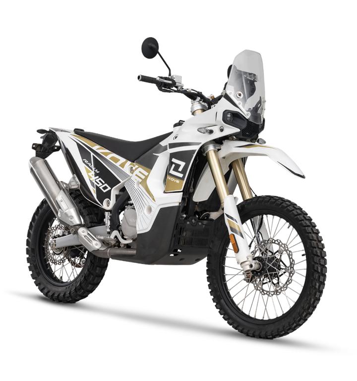 KOVE 450 Rally – jednocylindrowy silnik 449 cm³
