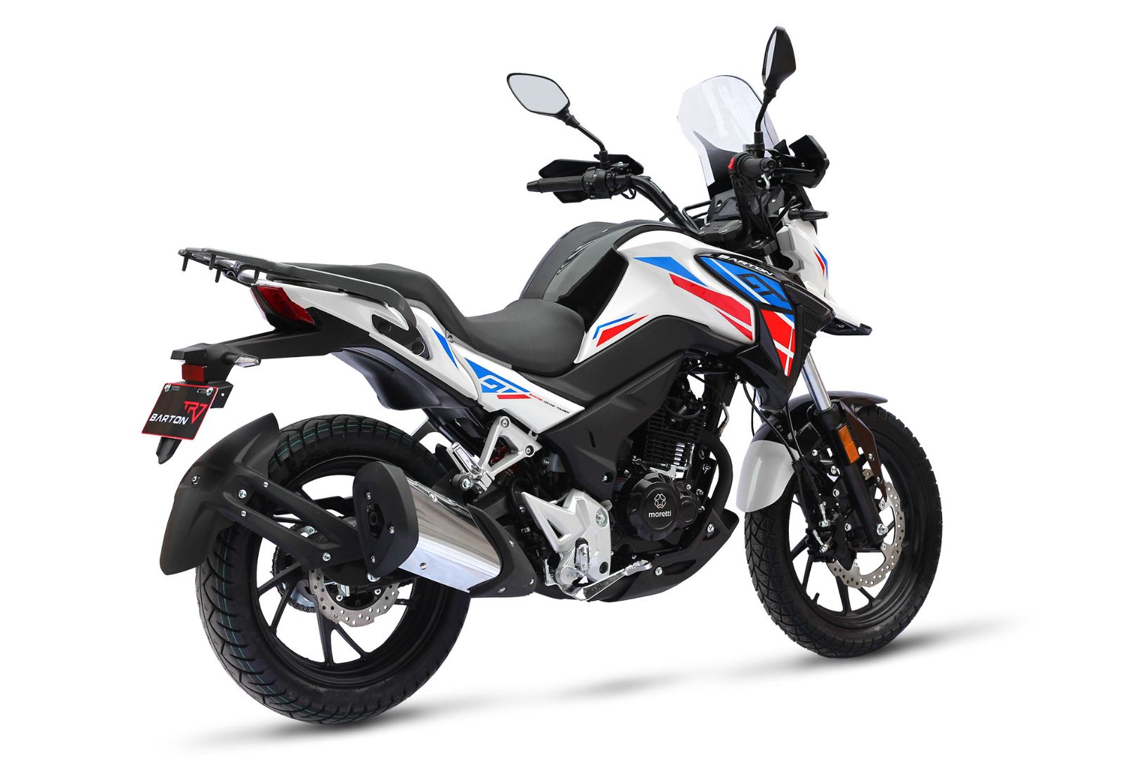 BARTON GT 125 – tył z uchwytem pod bagaż