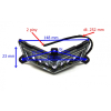 Lampa pozycyjna przednia ledowa do skutera B-Max