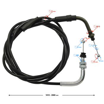 (HURT) Linka gazu Falcon 50 (E5)