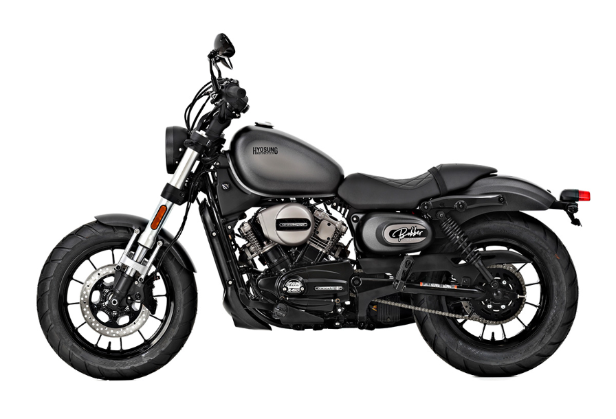 Hyosung GV125S EVO – widok z boku