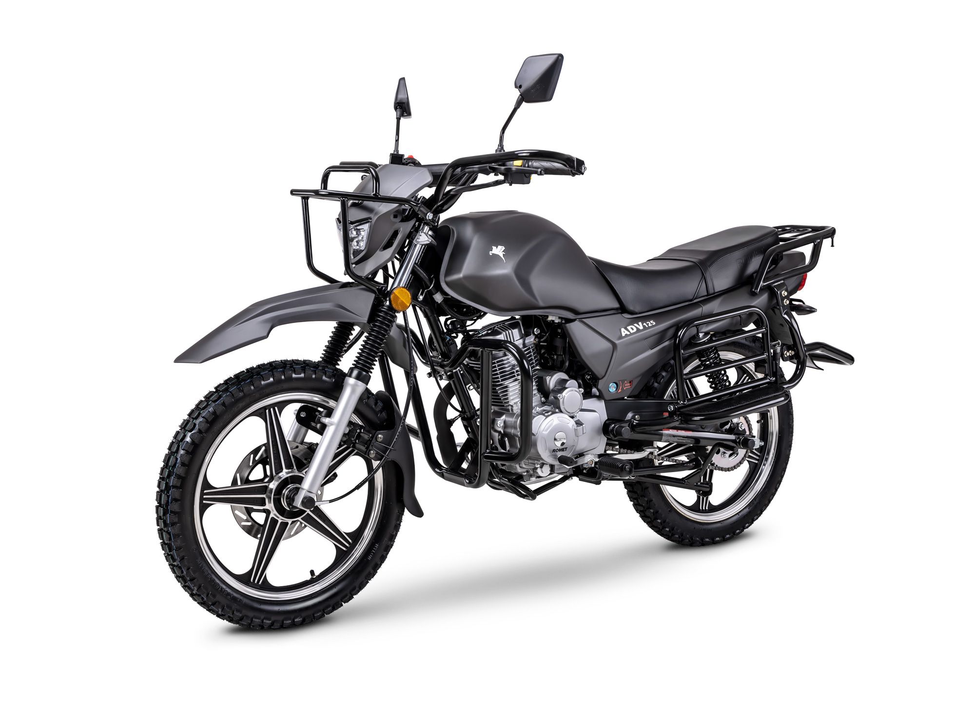 ROMET ADV 125 PRO – widok z boku