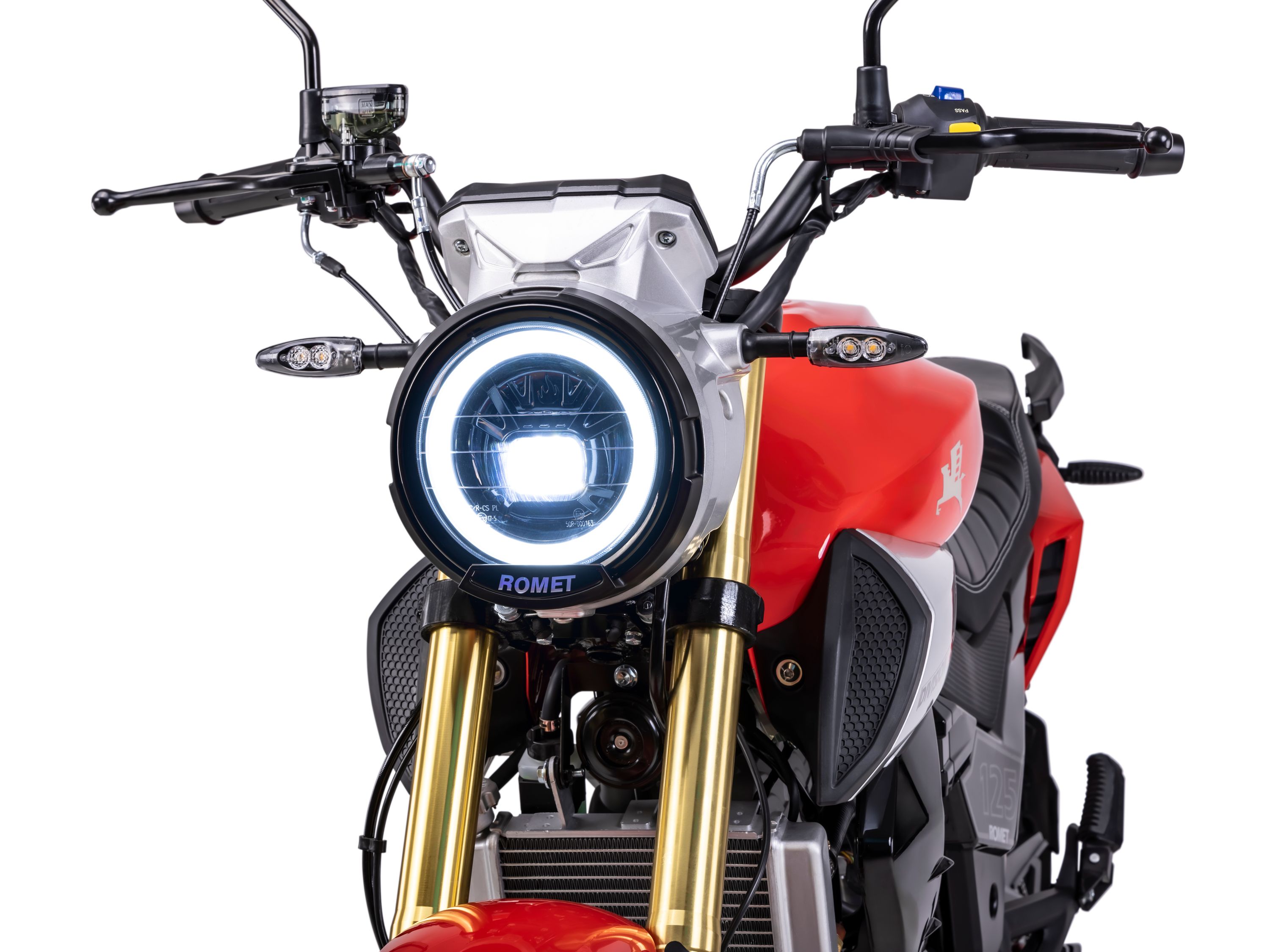 ROMET DIVISION 125 – reflektor LED