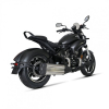 Hyosung GV125R – widok z przodu z boku