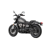 Hyosung GV125S EVO – widok z tyłu z boku