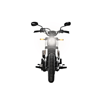 Hyosung GV125S EVO – widok z przodu