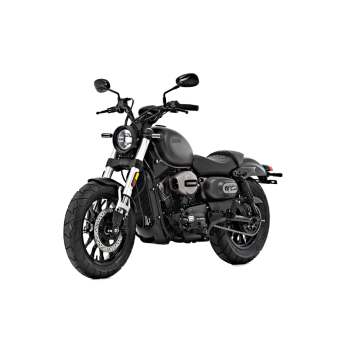 Hyosung GV125S EVO – widok z przodu z boku