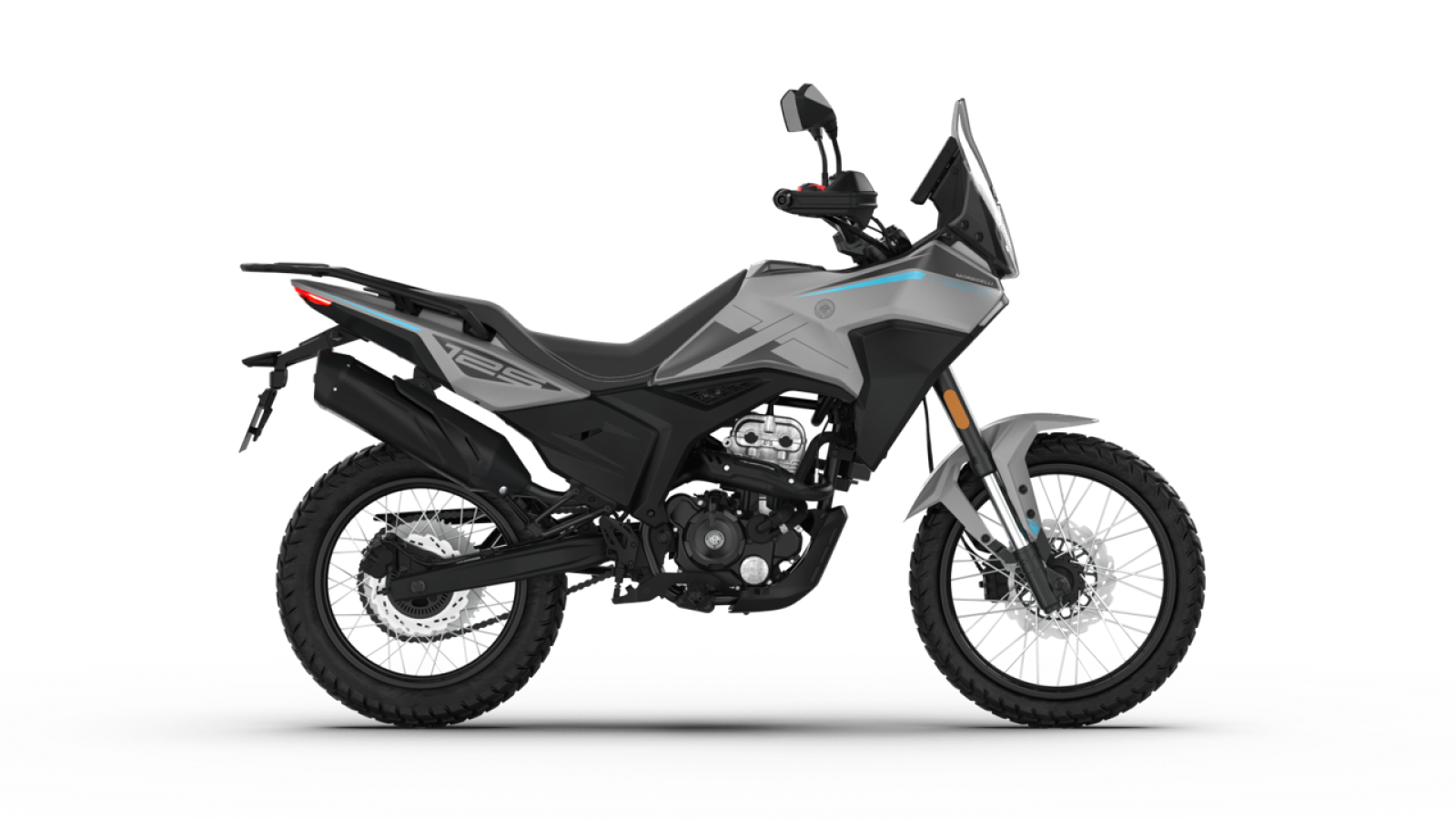 MORBIDELLI T125X – widok z boku