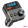 Transmiter samochodowy FM 1×USB-A 1×USB-C 12V 24V -101281