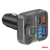 Transmiter samochodowy FM 2×USB-A 1×USB 12V 24V AM-101304