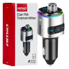 Transmiter samochodowy FM 2×USB-A microSD 12V 24V