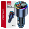 Transmiter samochodowy FM 1×USB-A 1×USB-C 12V 24V