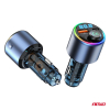 Transmiter samochodowy FM 1×USB-A 1×USB-C 12V 24V -101374