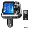 Transmiter samochodowy FM z pilotem 2×USB-A 12V 24-101400
