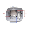 CYLINDER DO CROSS ATV LONCIN 250 4T 65,50mm-101693