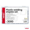 Zestaw zszywek do plastiku duży 3000szt. AMIO-0474-102167