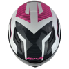 KASK MOTOCYKLOWY F34/E/YXL junior RÓŻOWY POŁYSK-102534