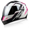 KASK MOTOCYKLOWY F34/E/YXL junior RÓŻOWY POŁYSK