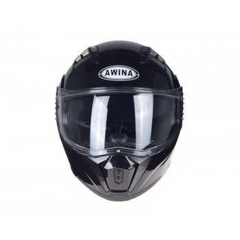 KASK AWINA OTWIERANA SZCZĘKA JK906 CZARNY M 06-102483