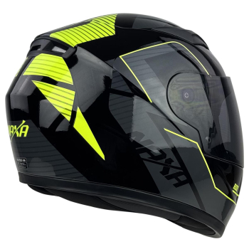KASK MOTOCYKLOWY F34/D/YL junior ŻÓŁTY FLUO-102505