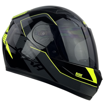 KASK MOTOCYKLOWY F34/D/YL junior ŻÓŁTY FLUO-102506