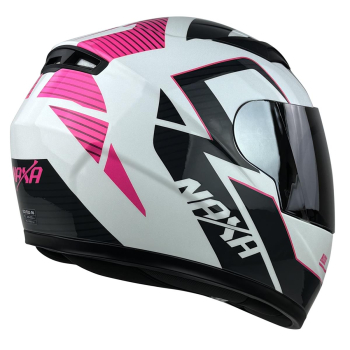 KASK MOTOCYKLOWY F34/E/YXL junior RÓŻOWY POŁYSK-102533