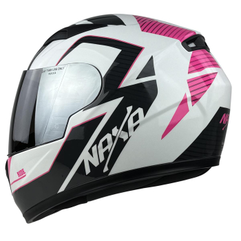 KASK MOTOCYKLOWY F34/E/YXL junior RÓŻOWY POŁYSK-102535