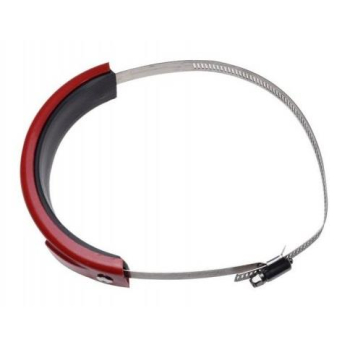 OSŁONA TŁUMIKA 100-140MM CZERWONA-102592