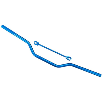 Kierownica uniwersalna naked cross 22mm niebieska-11047