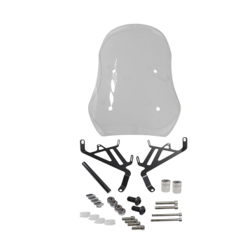SZYBA POWER FORCE 45CM PRZEZROCZYSTA Z MOCOWANIAMI