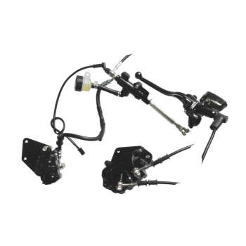 Kompletny zestaw hamulcowy do motocykla Cafe Racer