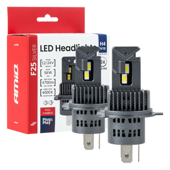 Żarówki samochodowe LED F25 SILVER FULL CANBUS 58W