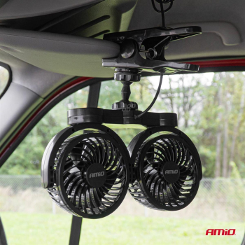Wentylator wiatrak samochodowy z klipsem 24V AMIO--128498