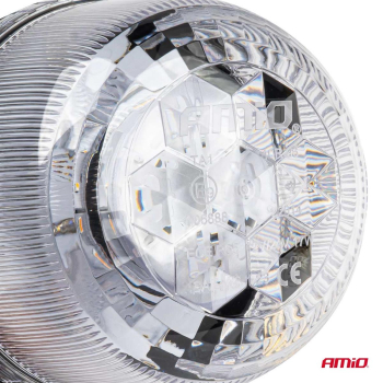 Lampa ostrzegawcza błyskowa kogut 24 LED W25P 12V -128591