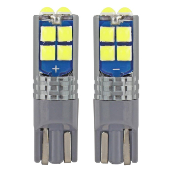 Żarówki LED W5W CANBUS 10SMD 3030 T10 12V 24V AMIO-128630