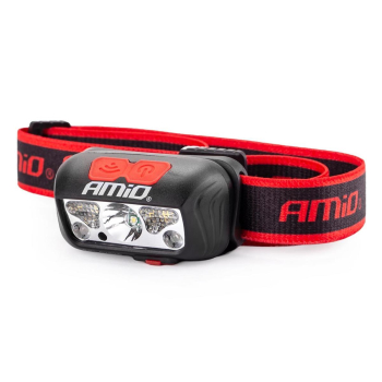 Latarka czołowa LED lampa warsztatowa LH03 AMIO-02-129007