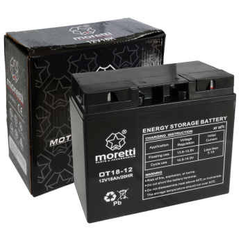 Akumulator Moretti (Gel) OT 12V/18AH do kosiarki-129138