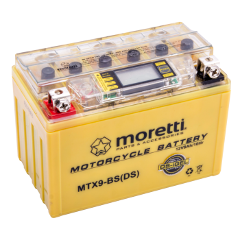 Akumulator Moretti AGM (I-Gel) MTX9-BS ze wskaźnik-129201