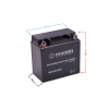 Akumulator Moretti 12V AGM (Gel) MB9-BS / 12N9-3B -130772